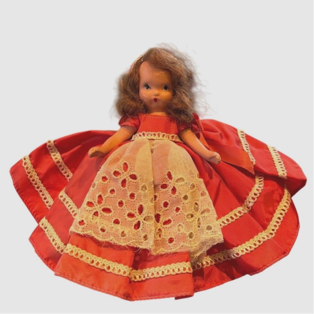 Vintage 1940's Nancy Ann Storybook Doll, American Girl Series